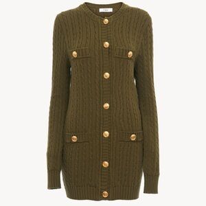 ✨ CHLOE fall 2024 runway cardigan dress